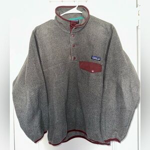 Patagonia Men’s XS Synchilla Grey Pullover